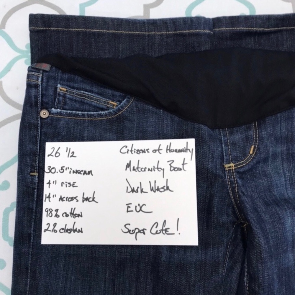 👖CUTE 👖Citizens Of Humanity COH -Maternity Jeans